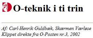 Link til O-Teknik