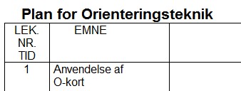 Link til Tr�nings-Plan